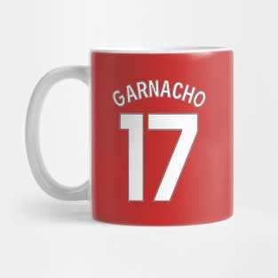 Garnacho Football Shirt Mug